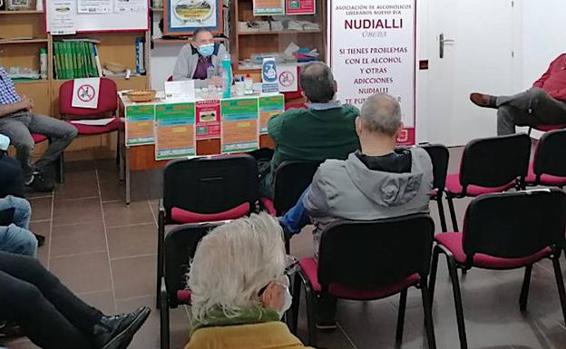Nudialli retoma la normalidad en su labor de ayuda a personas alcohólicas y adictas en general