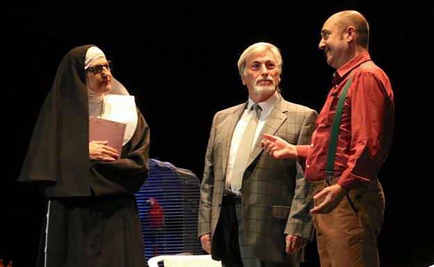 El Atrio representó su adaptación de 'El año del diluvio'