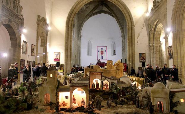 Regresó a Santo Domingo el tradicional Belén de la Unión de Cofradías