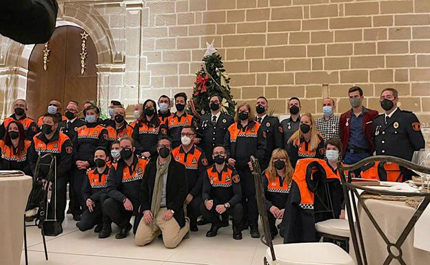 Reconocimiento a la labor de la Agrupación Local de Voluntarios de Protección Civil