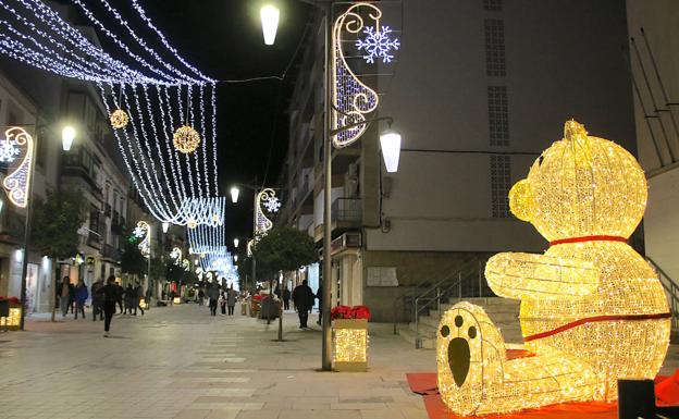 Calle comercial esta Navidad./ROMÁN