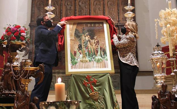 El verde esperanza del Jueves Santo protagoniza el cartel oficial de la Semana Santa de Úbeda