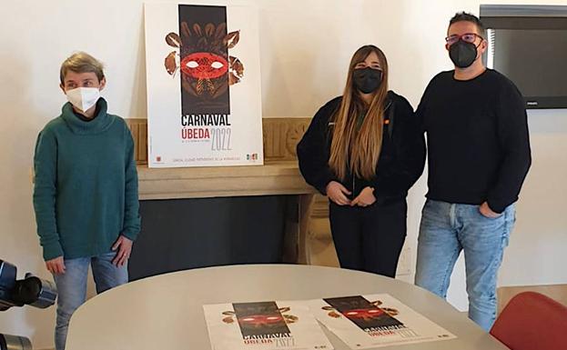 El cartel de Carnaval es obra de Nuria Molina, alumna de la Escuela de Arte