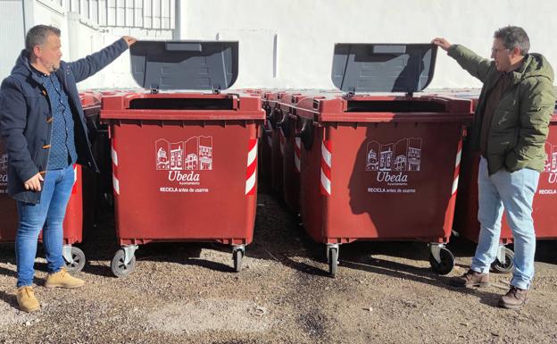 350 nuevos contenedores de superficie para Úbeda y sus pedanías