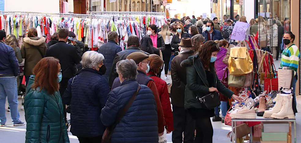 Ambiente en las calles durante los Días del Stock