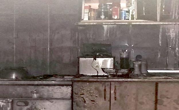 En estado grave el hombre que sufrió quemaduras en el incendio de su vivienda en El Donadío