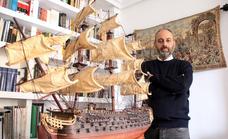 El ubetense Vicente Ruiz rescata en su último libro la historia del mítico navío Oriflame