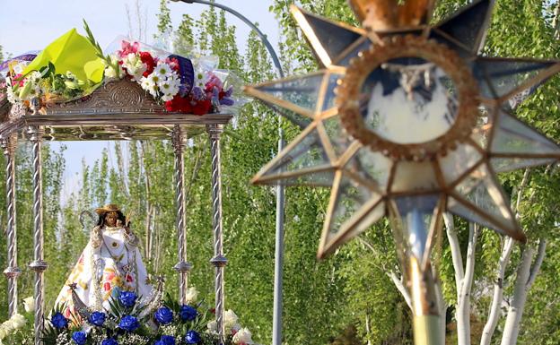 Todo preparado para la romería de la Virgen de Guadalupe