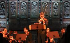 El violinista lituano Julian Rachlin brilló en su actuación con la Madrid Soloists Chamber Orchestra