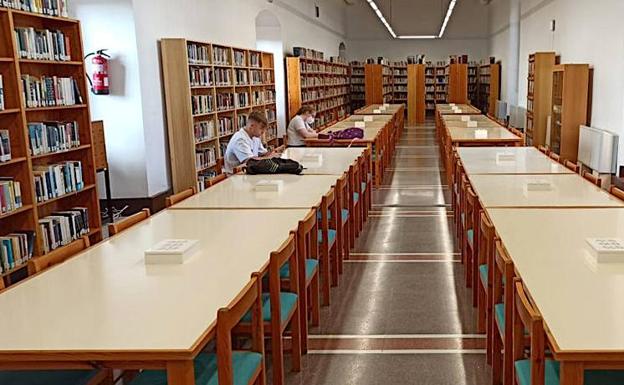 Reapertura de la planta baja de la biblioteca municipal de Úbeda