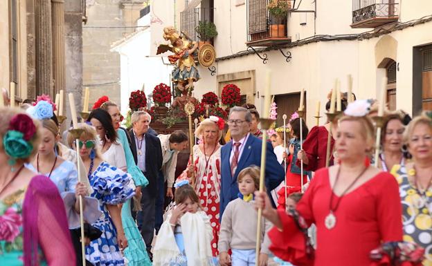 Día grande de feria en Úbeda, aunque pasado por agua