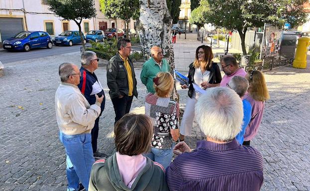 Próxima intervención en la plaza Alcalde Pedro Sola