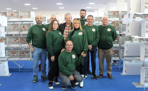 Más de 4.000 ejemplares de aves en el Campeonato Andaluz de Ornitología