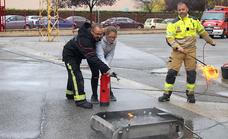 El Parque de Bomberos acogió una jornada sobre prevención de incendios dirigida a escolares