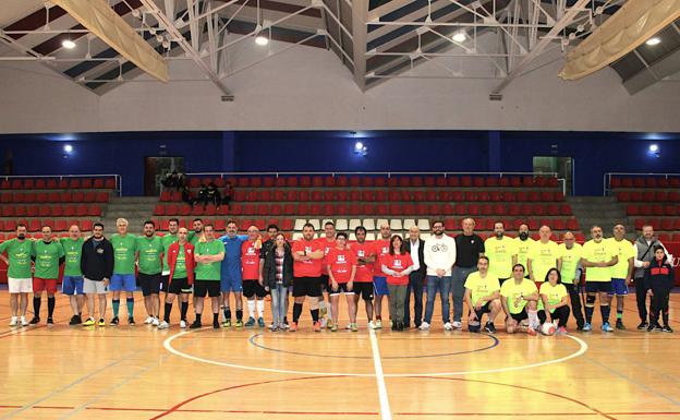 Encuentro deportivo para recaudar alimentos destinados a la Red Solidaria