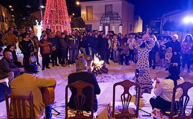 Las actividades navideñas también llegaron a las pedanías