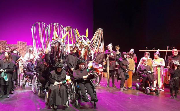 La Escuela Municipal de Teatro volvió al Encuentro de Teatro Inclusivo y Comunitario de Sevilla