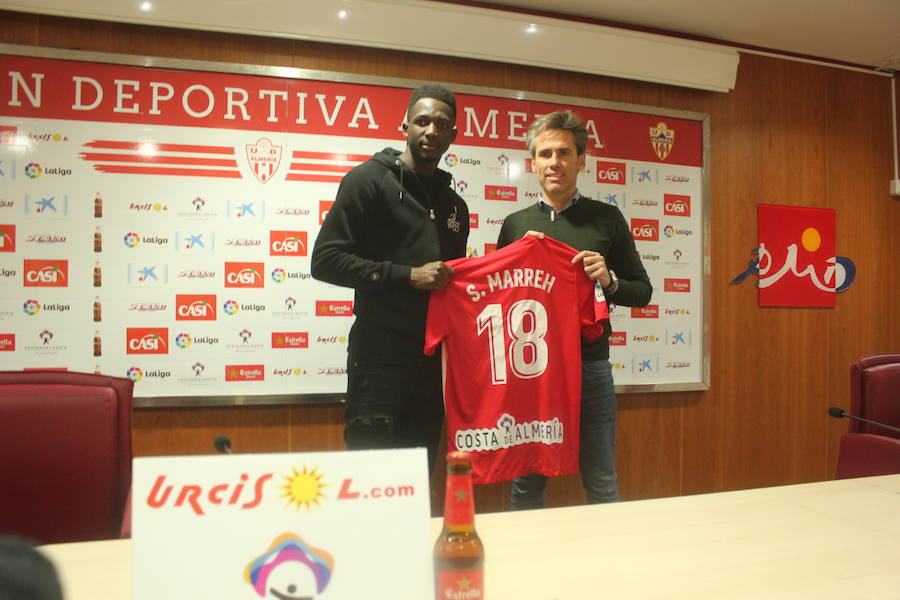 Sulayman va a "darlo todo" para "aprovechar esta oportunidad que me ha dado el Almería"