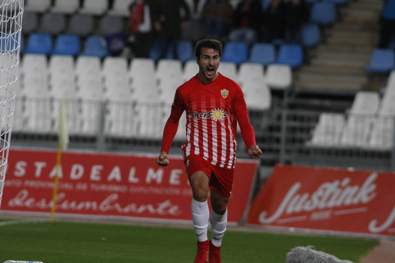 Juan Muñoz, el sorprendente delantero para la UD Almería