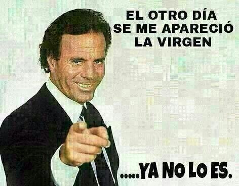 Los memes de Julio Iglesias
