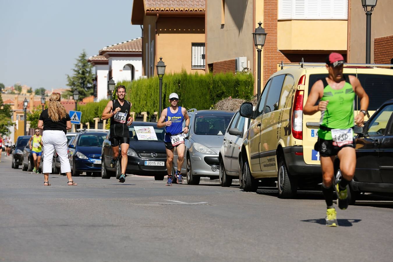 La salida y paso por Ogíjares