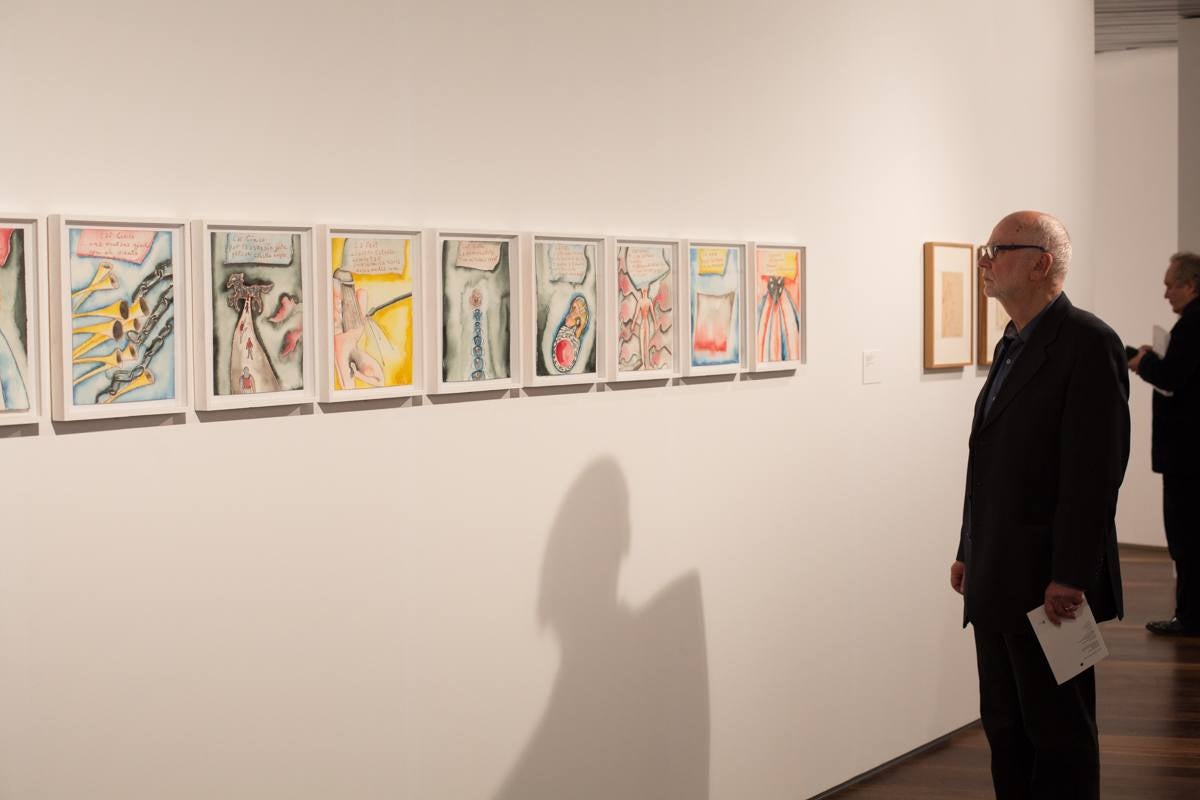 La exposición 'Teoría del duende' incluye veinte dibujos de García Lorca