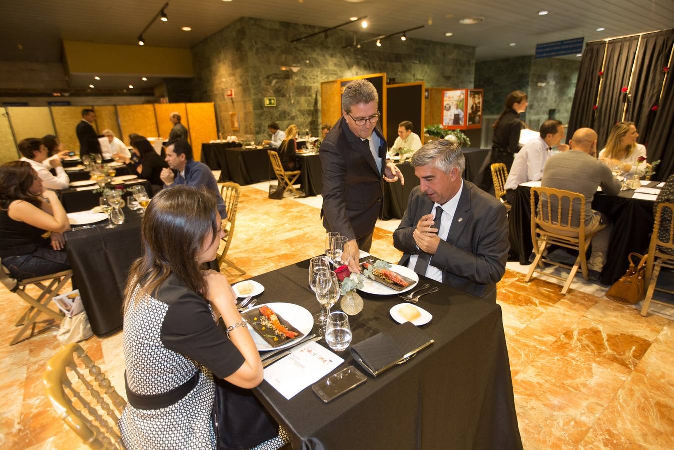 Cena de Julio Fernández