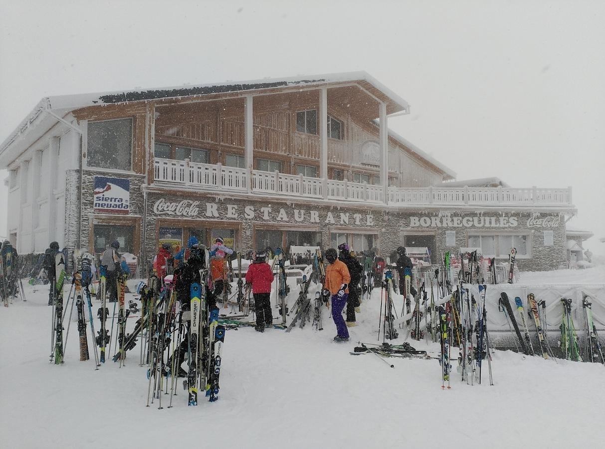 Nieve en la provincia de Granada