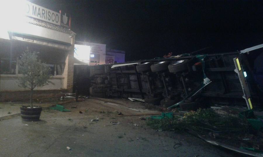 Accidente en la A-4 a la altura de Andújar