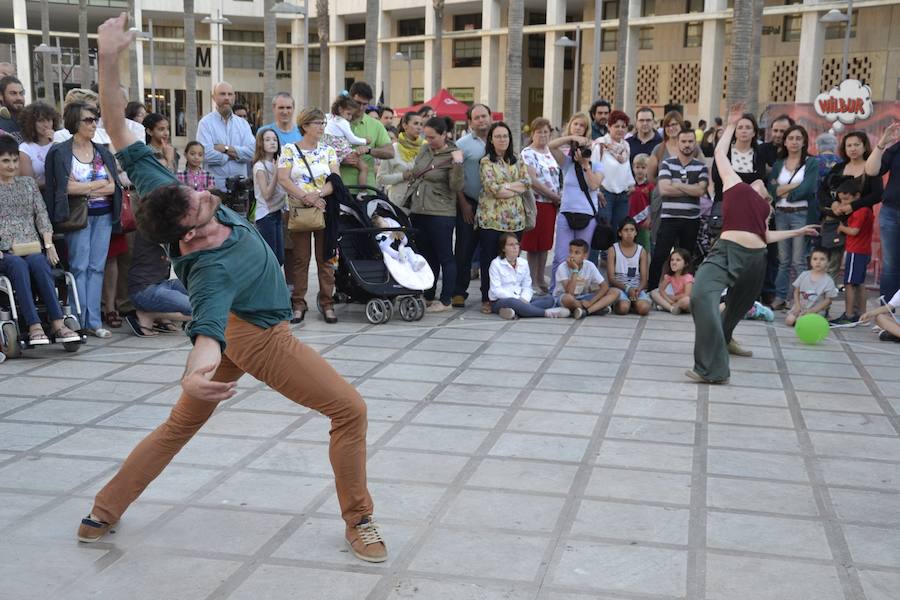 Danza e ilusión en plena calle