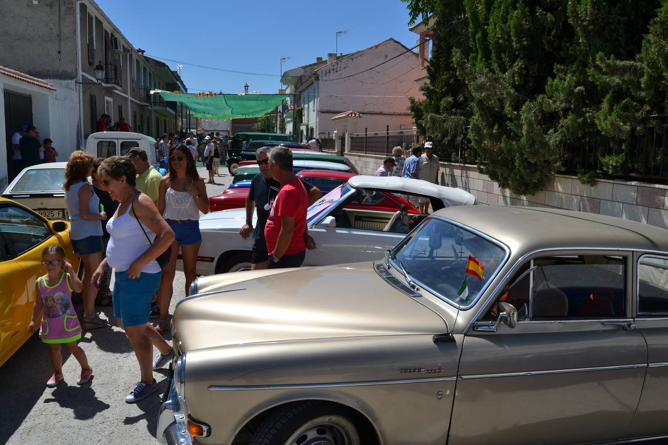 III concentración de coches clásicos en Cacín