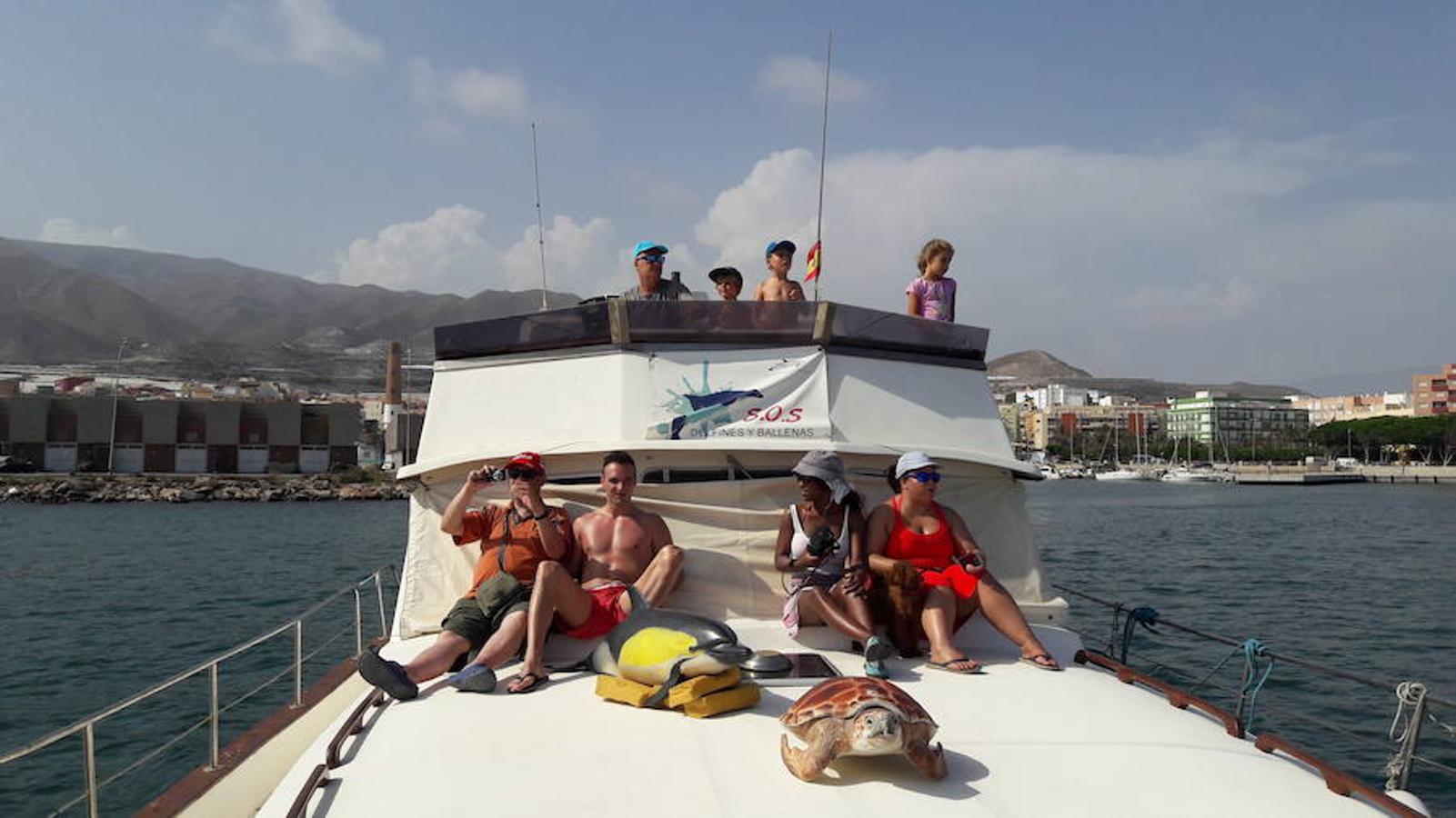 Promar surca las aguas del mar de Alborán