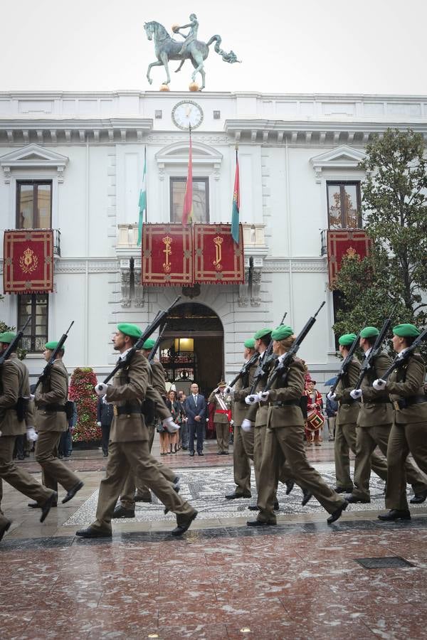 Granada celebra el día de la Fiesta Nacional de España