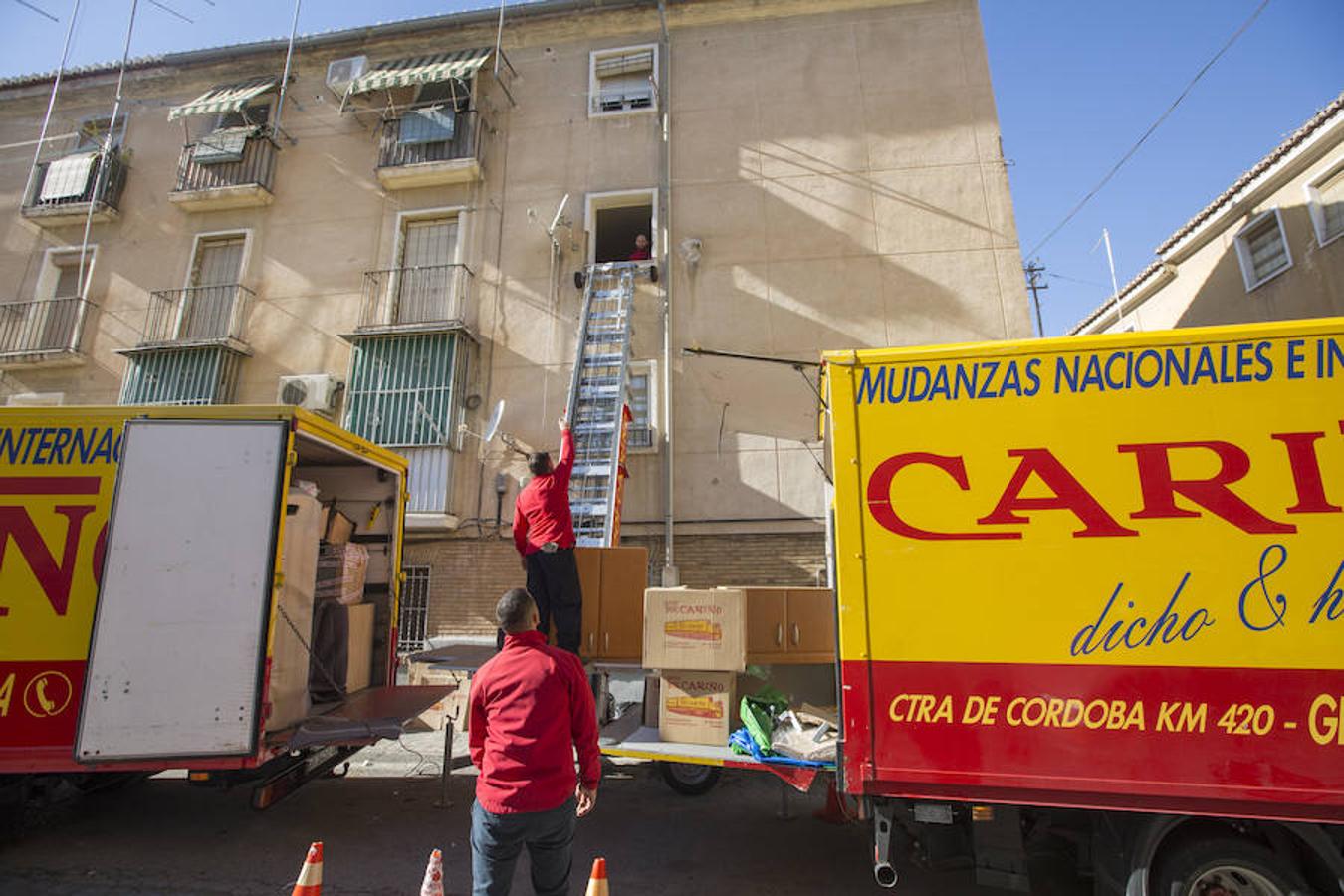 Comienza la mudanza en Santa Adela