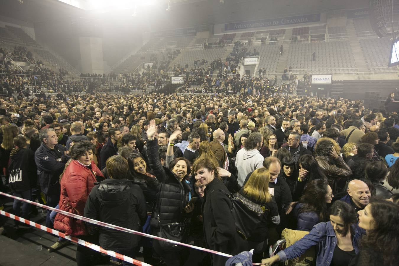 091, un adiós con sabor a 'hasta luego' en el Palacio de los Deportes
