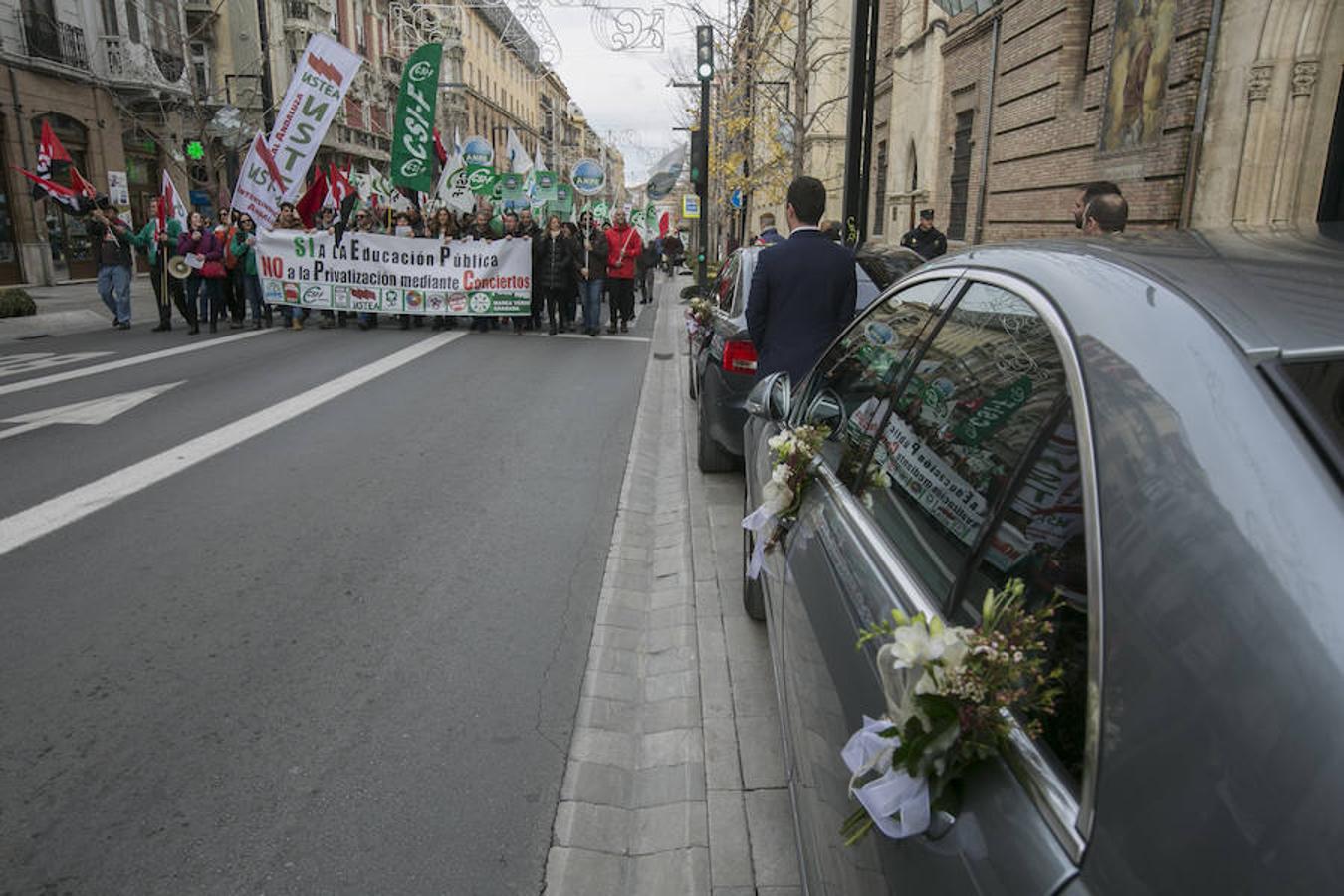 Manifestación por la educación