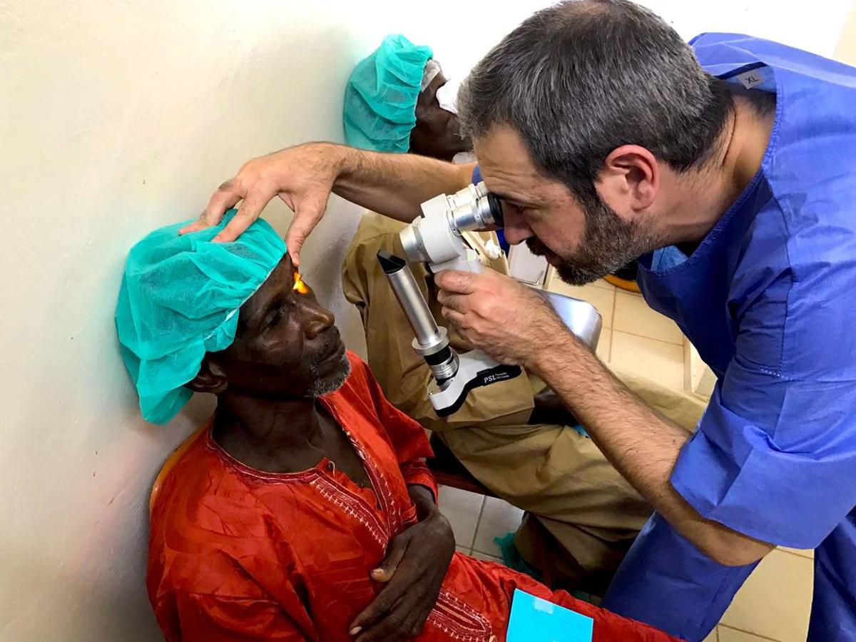 Expedición solidaria de Qvision con la Fundación Barraquer a Níger