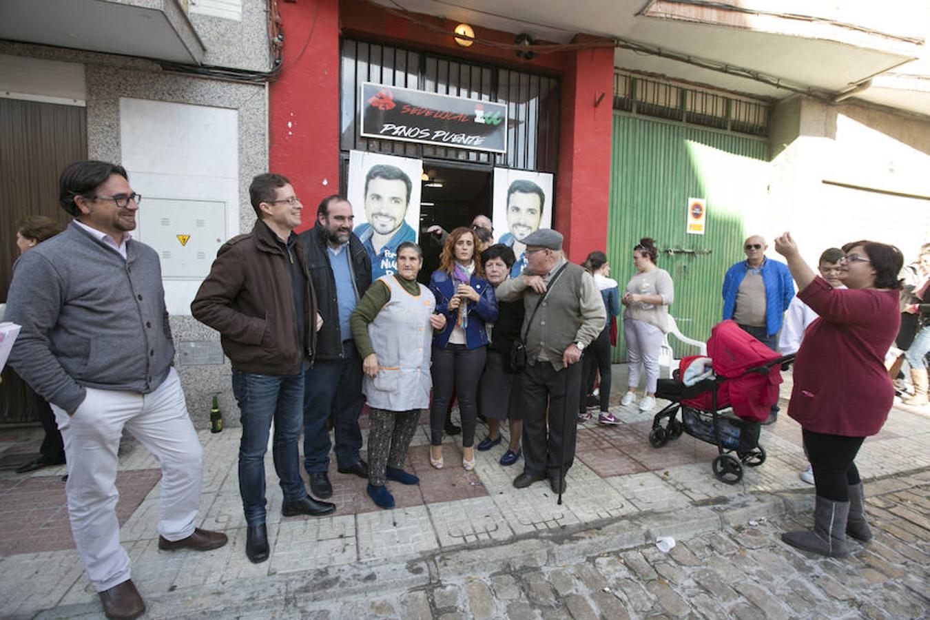Izquierda Unida celebra el premio de la Lotería de Navidad