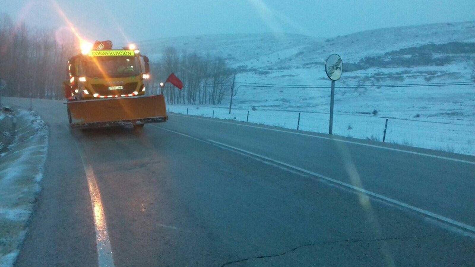 Así ha lucido hoy la provincia helada