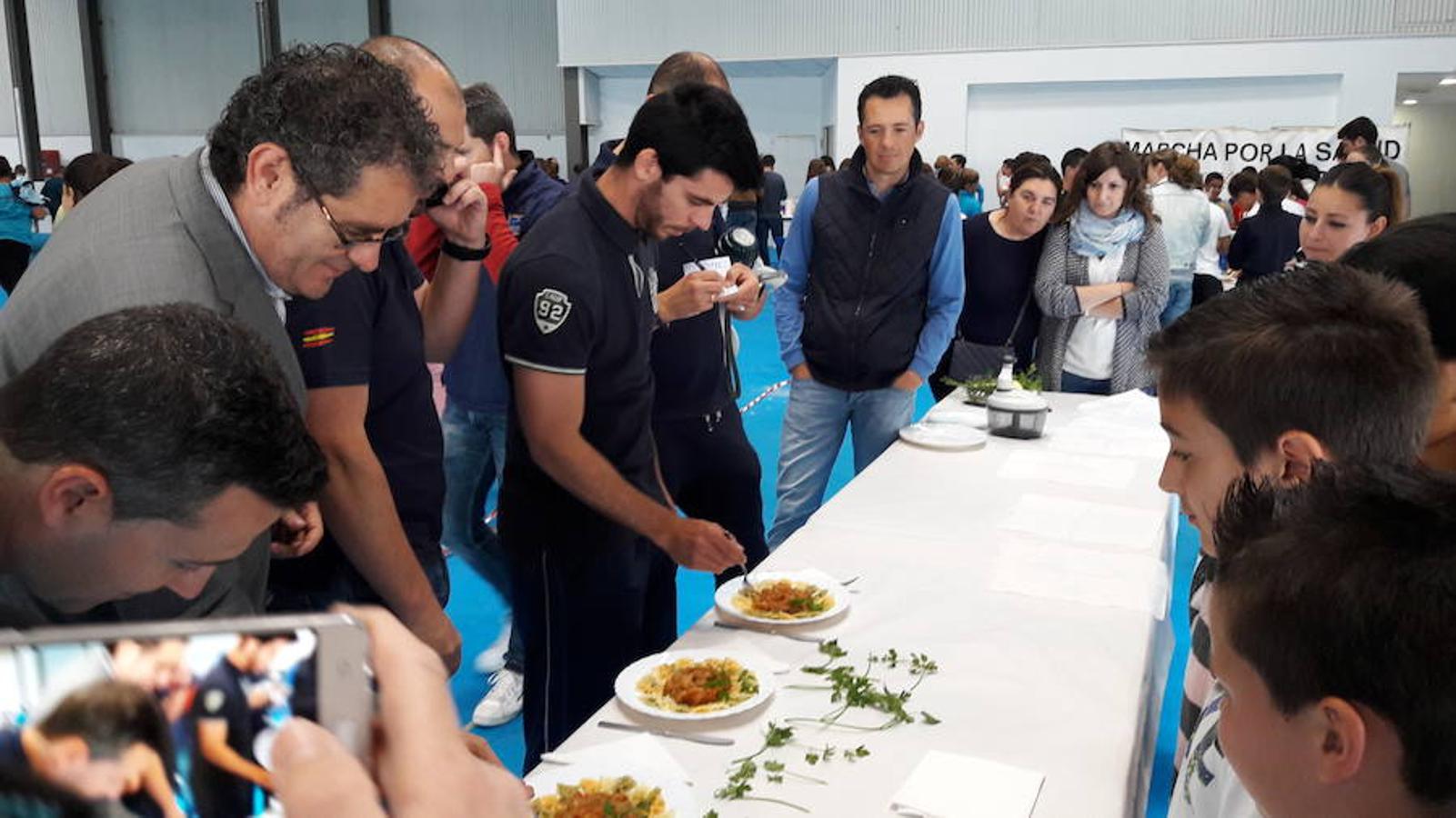 Berja da una lección de cocina sana y menuda