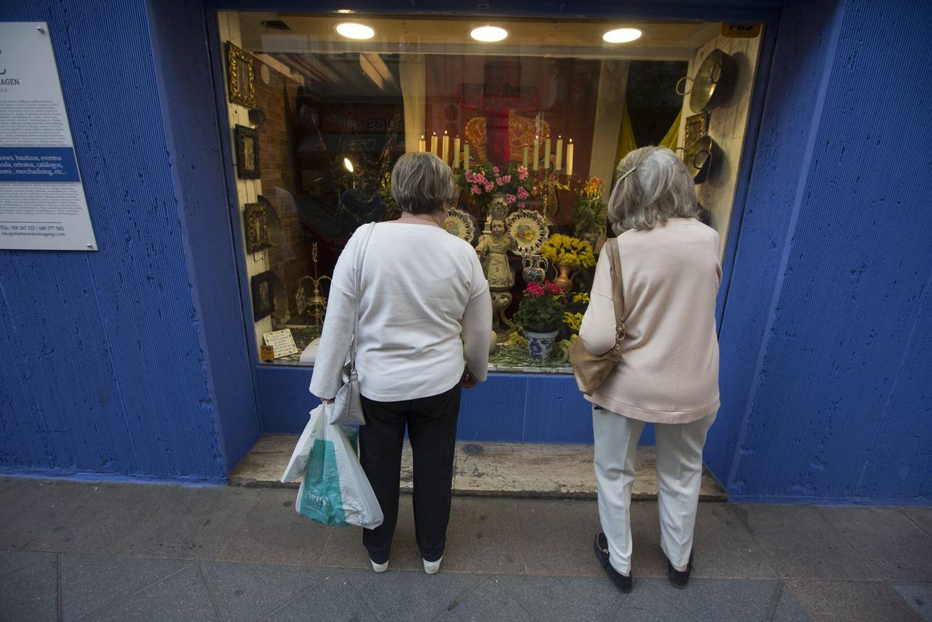 Tercer premio de escaparates para el estudio fotográfico Mundo Imagen