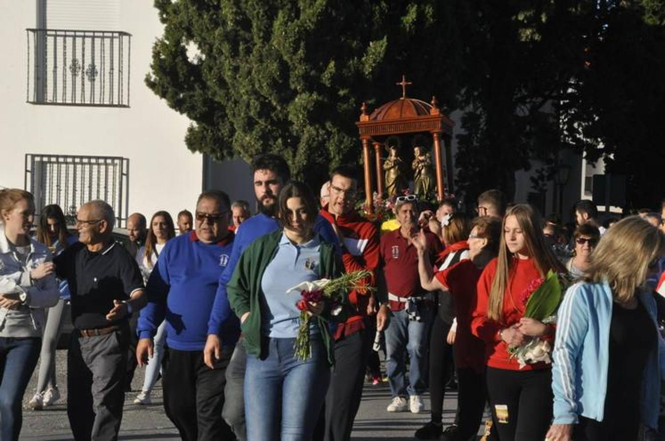 Las Santas Alodía y Nunilón unen a Huéscar y Puebla de don Fadrique