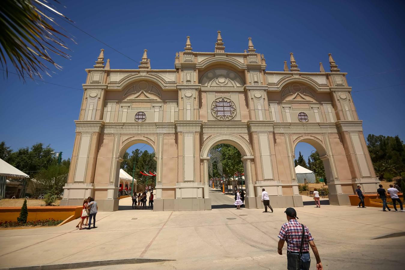 Ambiente del lunes en el Corpus