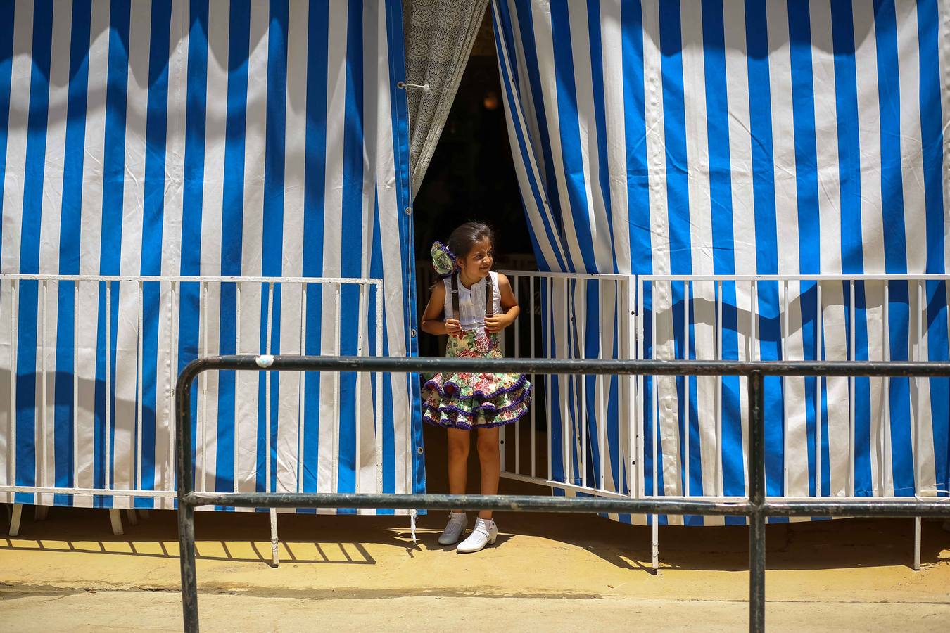 Ambiente en el ferial de Almanjáyar