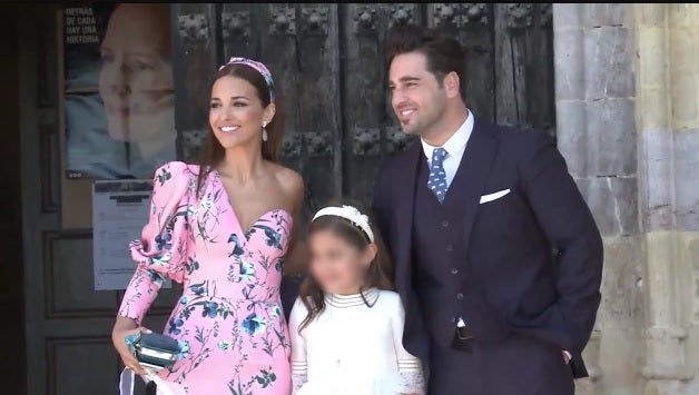 El beso más tenso de David Bustamante y Paula Echevarría