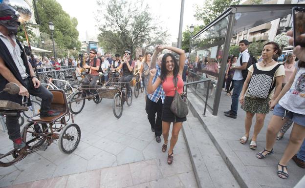 Funk y buen rollo por el centro de Granada