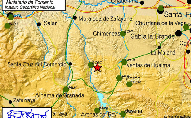 Un terremoto de 3,5 se deja sentir en Agrón