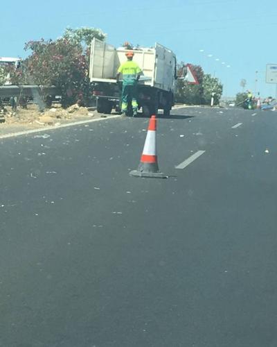 Retenciones junto al estadio de Los Juegos Mediterráneos