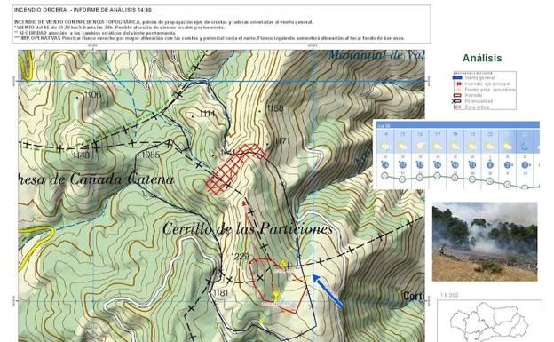 Controlado el incendio de Orcera, en la Sierra de Segura