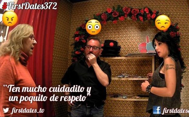 Una madre la lía en 'First Dates' con la cita de su hijo